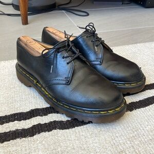 Dr Martens 1461 Black Leather Made In England Men’s Uk 6 Us Size 8
